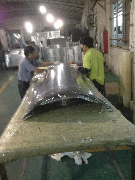 弧型外墻鋁單板